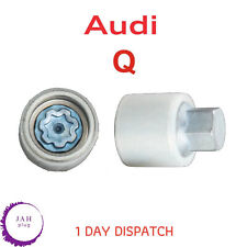 814 Q RADMUTTER VERRIEGELUNG SICHERHEITSBOLZEN HAUPTSCHLÜSSEL STECKSCHLÜSSEL, FÜR AUDI WNLK, UK