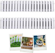 Miniatur Holz Zaun 2 STK