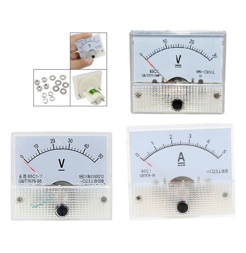 Analog panel amp meter - analog,