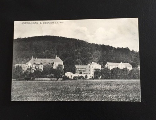 Postkarte jordanbad biberach - postkarte,