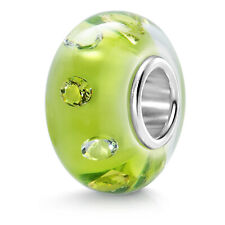 MATERIA Glas Bead hellgrün