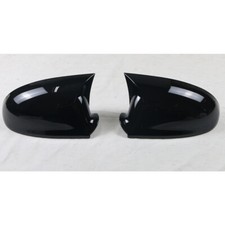 2x Glanz Schwarz Spiegelkappen Gehäuse Für VW Golf 5 MK5 2003 2004 2005-2009