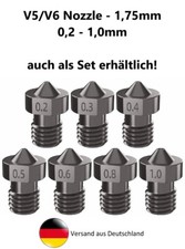E3D V5 V6 Nozzle Düse 0,2-1,0