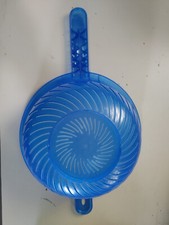 Küchensieb - Nudelsieb - mit Griff - blau