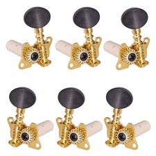 3R3L Klassische Gitarre Accs Saiten Stimmwirbel Oval Knopf Verriegelung Schlüssel