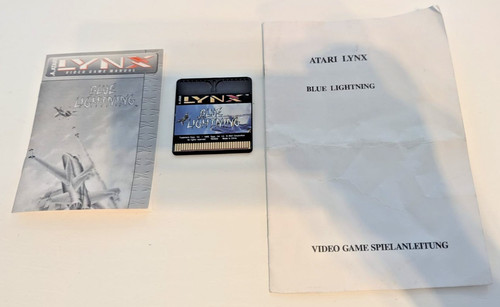 Blue lightning atari lynx - -,