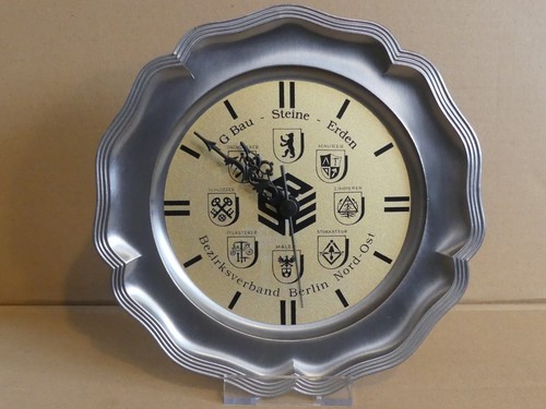 Wanduhr bau steine - bau, erden