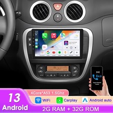 9" Carplay Für Citroen C2 C3 2001-2010 Android Autoradio GPS Nav WiFi 2G+32G RDS