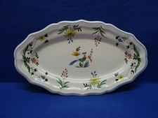 Gien France OISEAUX DE PARADIS Servierplatte 36 x 21 cm