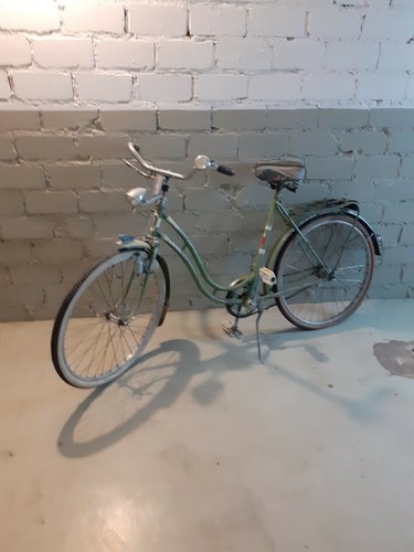 Oldtimer damenfahrrad - oldtimer,