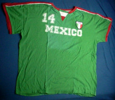 Mexico, Mexiko T-Shirt,  Trikot Nr. 14, Athletic Works