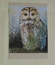 1x Postkarten EULE Loes Botman