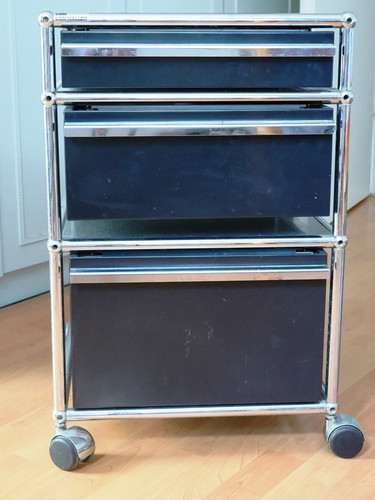 Usm haller rollcontainer - usm, chrom