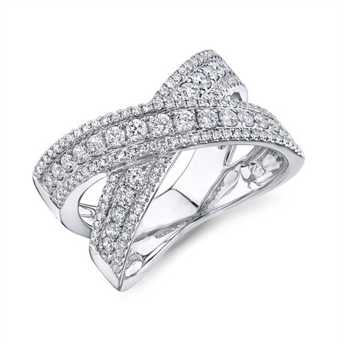 14k weißgold diamant - weißgold,