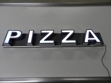  PIZZA Schild 3D LED