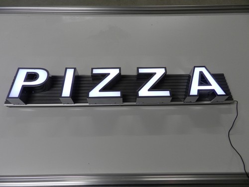 Pizza schild led - ,