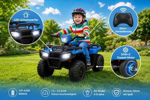 Kinder elektroauto quad - kinder,