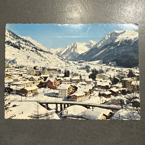 Postkarte klosters mit - postkarte,