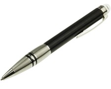 Montblanc Starwalker Doué Line Kugelschreiber ID: 30812 Edelstahl Schwarz Silber