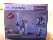 GOURMETmaxx elektrischer Fleischwolf und Küchenprofi 3 in 1