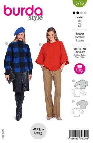 Schnittmuster sweatshirt mit - sweatshirt,