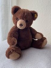 Steiff Teddy Bär 012587 35cm Knopf Im Ohr Petsy dunkelbraun sehr gut erhalten