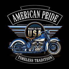 Biker T-Shirt Old School Motorrad USA Vintage american classic Bike Legend *4254