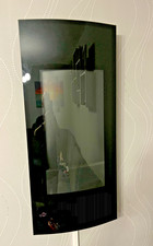 Elektrokamin mit Heizung  2000W Wandkamin mit Fernbedienung  vertikal