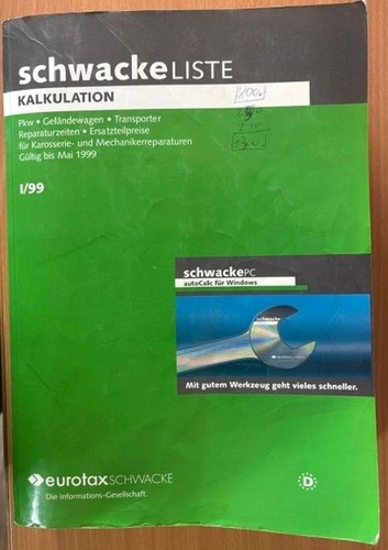 Schwacke liste kalkulation - schwacke,