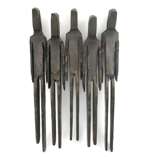 Bronze wandskulptur 5 - bronze, "wandskulptur