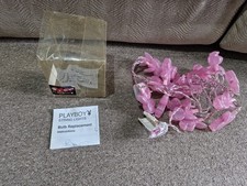 Vintage Playboy Bunny Lichterkette Lichterkette verpackt voll funktionsfähig RAR