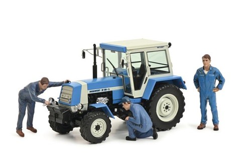 Schuco traktor - schuco, 1:32