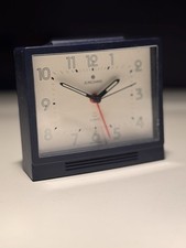 Junghans Quartz Wecker 80er Vintage Retro Uhr