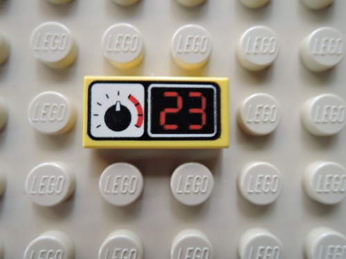 Lego fliese 3069bpx9 gelb - 1,