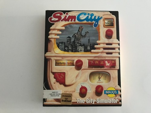 Sim city amiga godzilla - amiga,