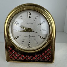 EUROPA Tisch-/Reisewecker – Music Alarm – 2 Jewels – mechanisch –