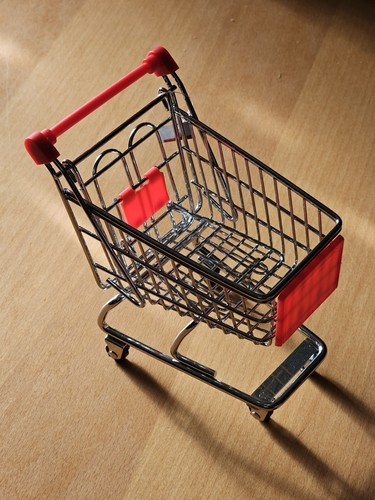 Einkaufswagen mini - einkaufswagen, --