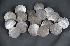 17x Münzknöpfe Landmünz