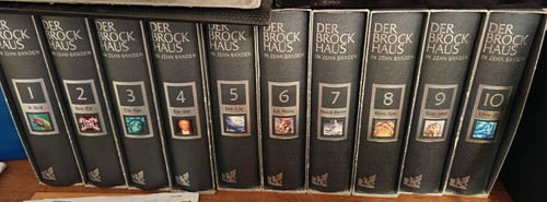 Der brockhaus zehn bänden - der,