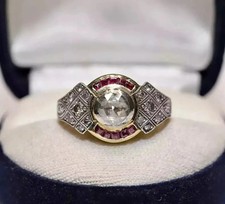 Art Deco Lab Created Diamond