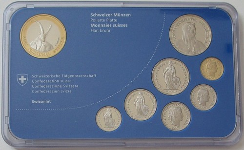 Schweiz kms kursmünzensatz - schweiz,