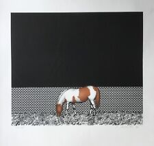 Dieter Asmus Farbserigraphie nummeriert 59/75 datiert 71 signiert