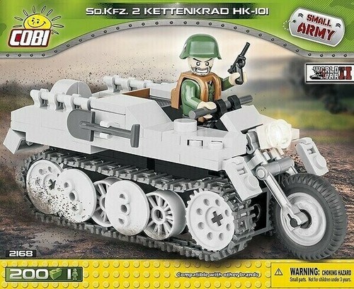 Cobi 2168 kfz kettenkrad - sd.kfz.2,