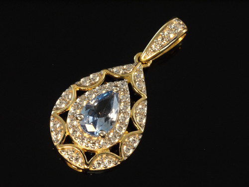 585 gelbgold anhänger mit - anhänger,