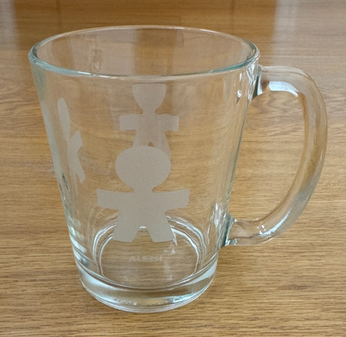 Alessi girotondo glas becher - alessi,