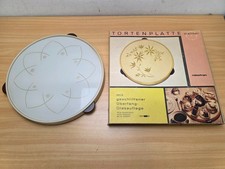 DDR Tortenplatten drehbar mit Glasplatte von Robotron OVP