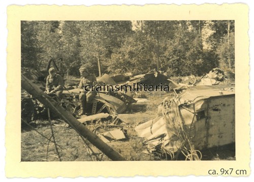 Orig foto franz flugzeug - orig., franz.
