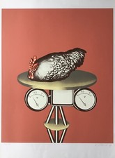 Dieter Asmus Farbserigraphie datiert nummeriert 73/100 signiert