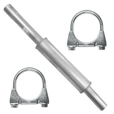 Mitelltopf Auspuff Mittelschalldämpfer Volkswagen Golf 3 III 2.8 VR6 Schrägheck