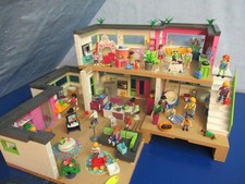 5574 5586 voll möbliert Massig Möbel Figuren Luxus Villa Bungalow Playmobil 8723